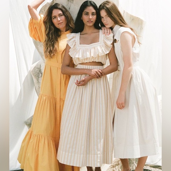 Acler Maxwell stripe top and skirt set. Size 4 - Picture 13 of 14